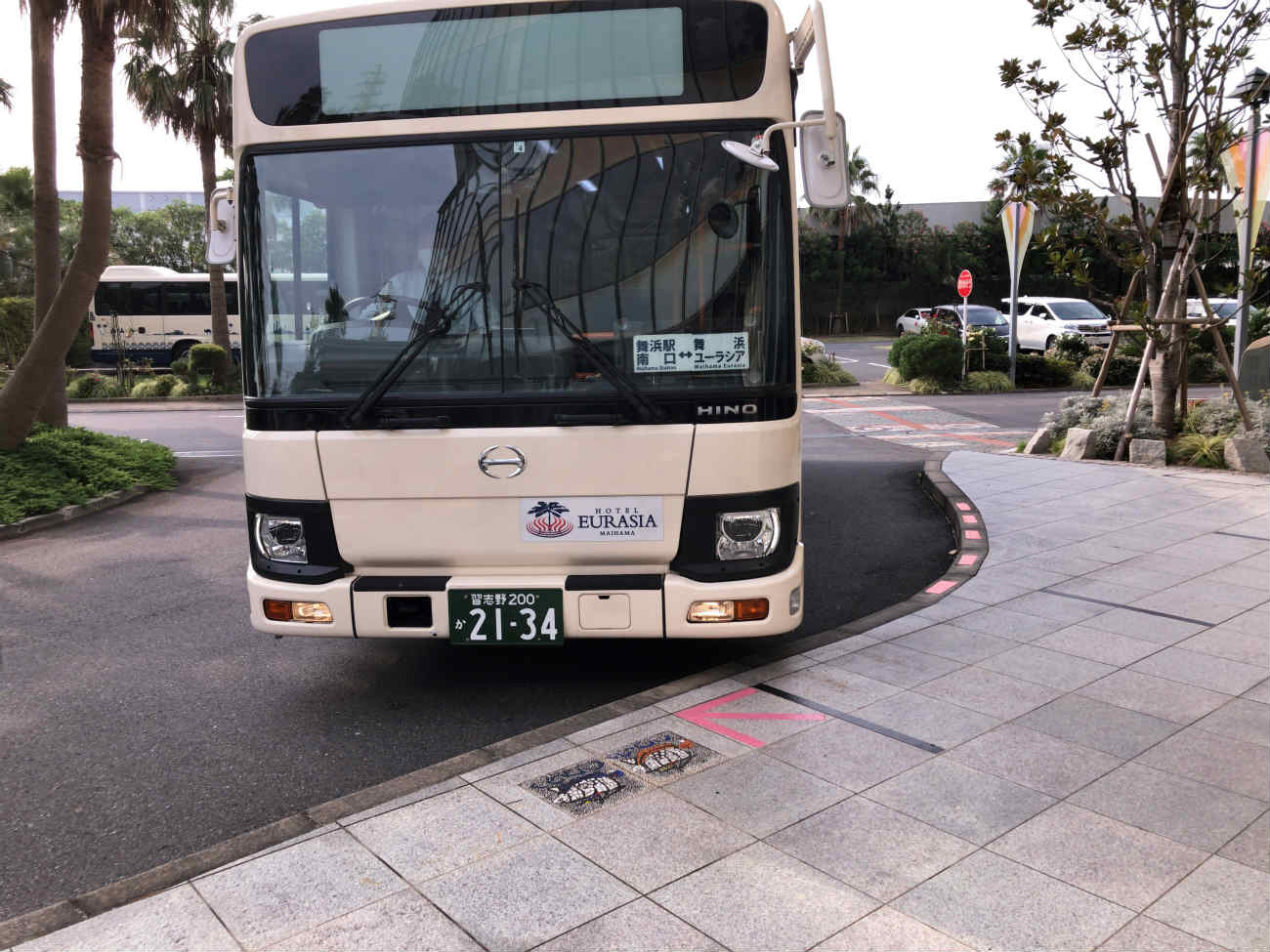 舞浜ユーラシアの無料シャトルバス